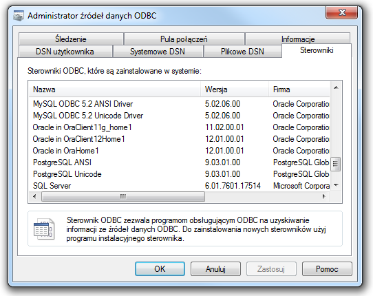 ODBC_Drivers